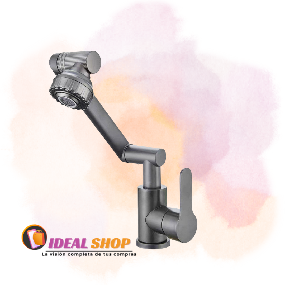 Grifo Giratorio Multidireccional y Ajustable (Cocina y Baño)