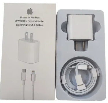 Cargador Tipo C a Lightning 25W para iPhone
