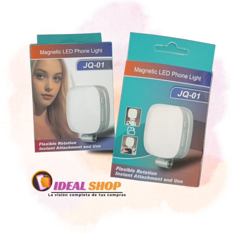 Luz LED de Relleno Magnético con Espejo